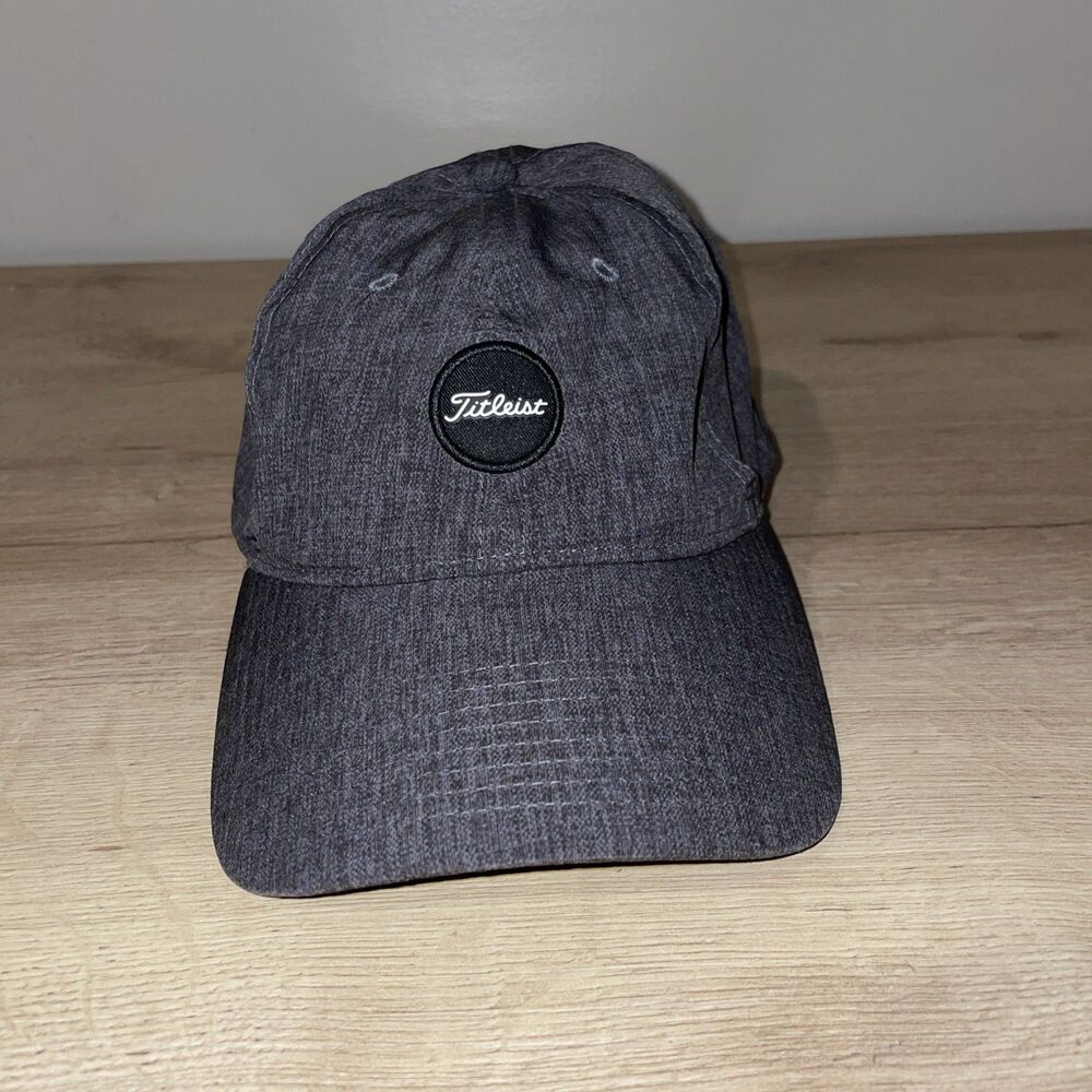 Titleist Montauk Lightweight Adjustable Golf Hat Cap One Size Charcoal Gray